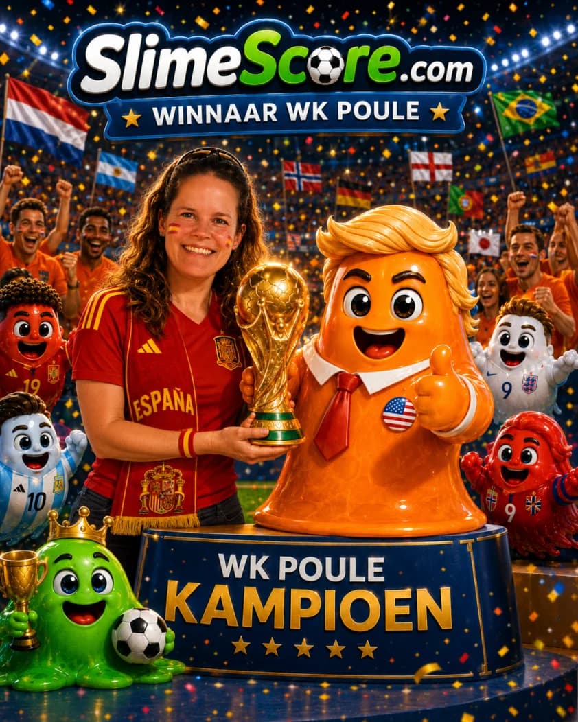 Anneloes, winner of the SlimeScore World Cup pool